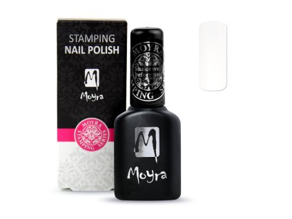Moyra Smart Stamping lak na pečiatkovanie - SPS 02 White