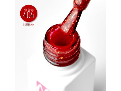 Moyra Mini Gél-lak č. 404 5,5ml Glitter mix