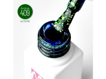 Moyra Mini Gél-lak č. 409 5,5ml Glitter mix