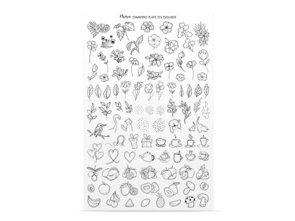 Moyra Priesvitná forma k platni č. 125