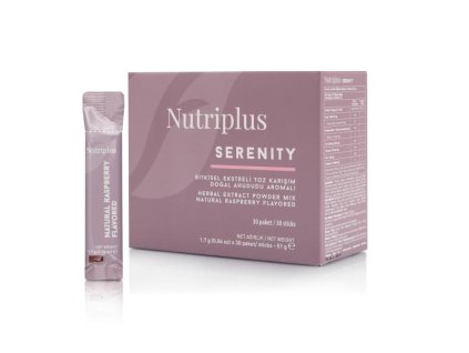 Nutriplus Serenity čaj s malinovou príchuťou 1,7 g x 30 ks