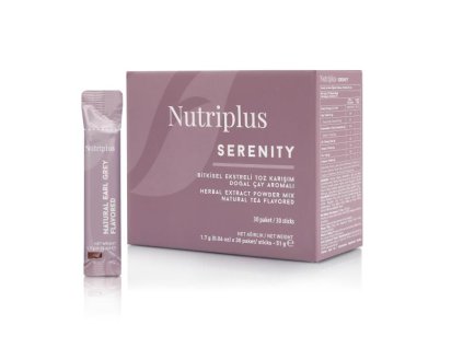 Nutriplus Serenity čaj s Earl grey príchuťou 1,7 g x 30 ks