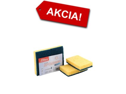 Hubka viskózna ELITEX  2 ks