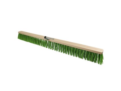 Metla priemyselná 100cm drevená s kovaním bez násady