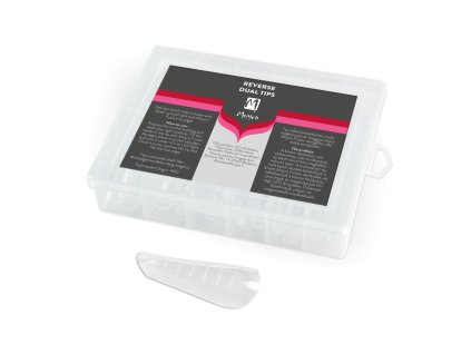 Moyra Reverzné dual tipy - 03 Russian Almond Shape