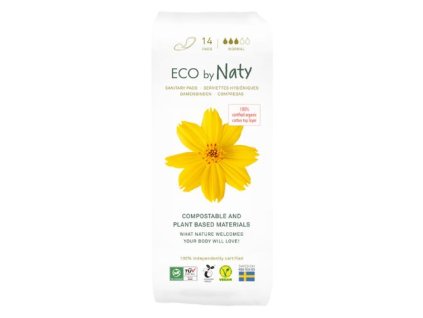 Dámské vložky ECO by Naty - normal 14ks