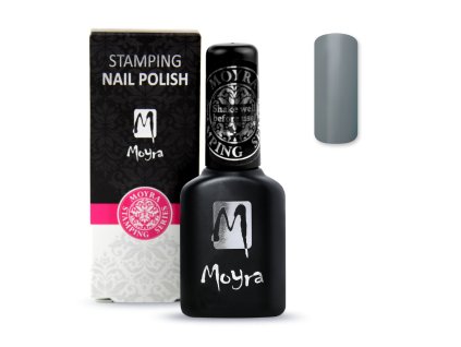 Moyra Smart Stamping lak na pečiatkovanie - SPS 09 Grey