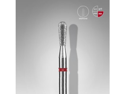 Staleks Diamantový brúsny nadstavec - “match” red - FA120R023/5