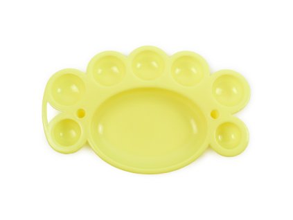 Moyra paleta plastová - Žltá