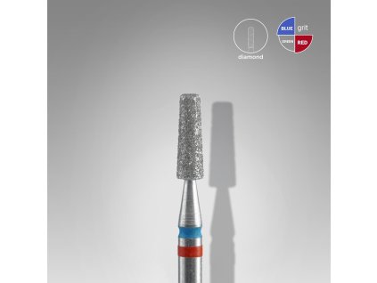 Staleks Diamantový brúsny nadstavec DUO - “frustum” red-blue - FA70RB025/8