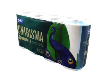 Toaletný papier GRITE CHARISMA 4vrst. 100% celulóza 8ks