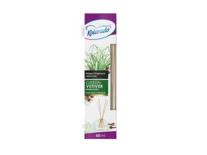 KOLORADO AROMA  - Bamboo Stick set zelený vetiver 50ml