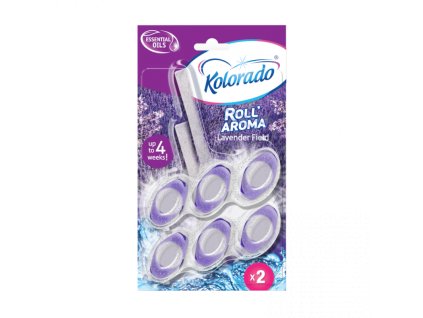WC Blok Kolorado Fresh Toilet Levanduľa 2x51g