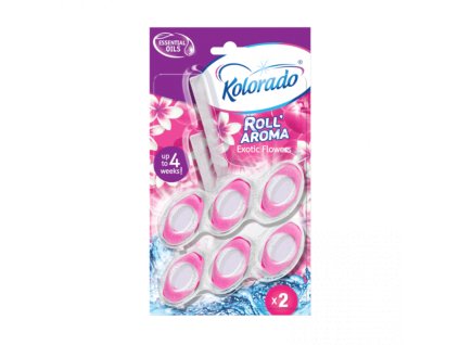 WC Blok Kolorado Fresh Toilet Exotické Kvety 2x51g