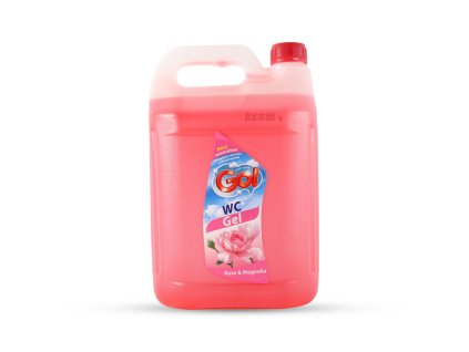 GO! WC gel ROSE & MAGNOLIA 5l červený