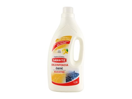 SANITIZ čistiaci dezinfekčný prostriedok na kuchyne 1,5l