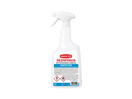 SANITIZ S80 dezinfekcia pre potravinársky priemysel 1l
