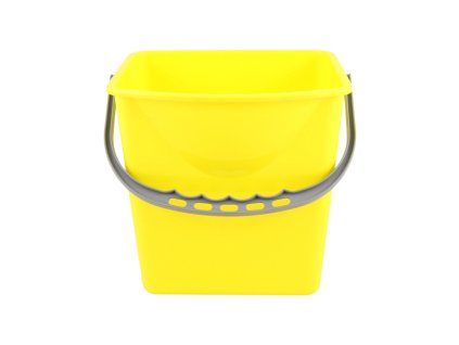 Vedro na upratovací vozík 6L žlté