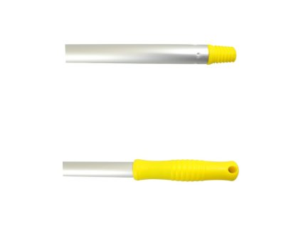 Alu násada eloxovaná so závitom ŽLTÁ, 140cm