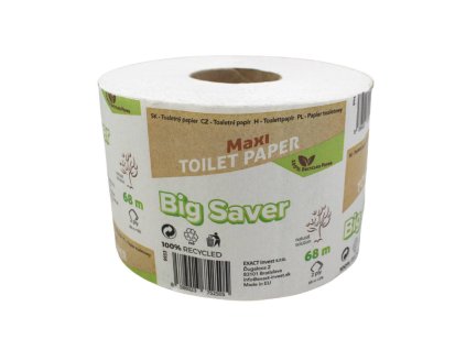 Toaletný papier Big Saver Maxi 68 m 2-vrstvový (1ks)