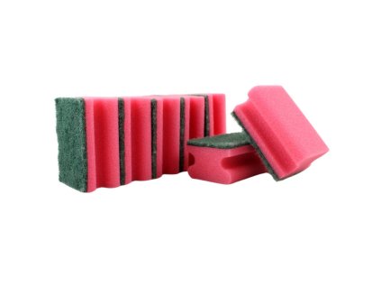 Hubka tvarovaná 5ks červená