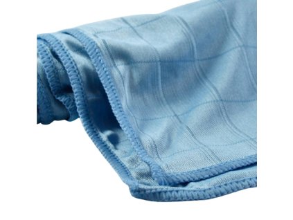 Utierka z mikrovlákna GLASS POLY PROFI modrá 50x60 cm  1 ks