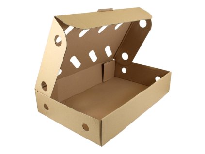 Kartónová krabica na zákusky, mrazené kurčatá 560x350x140mm - 3VVL 1ks