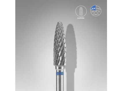 Staleks Karbidový brúsny nadstavec - “corn” blue - FT90B050/13