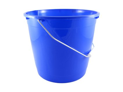 Vedro okrúhle, plastové – modré 10l