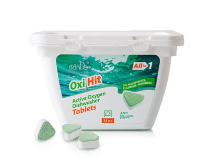 Tablety do umývačky riadu s aktívnym kyslíkom 35ks po 8g