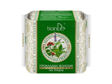 Dámske denné bylinné vložky " Nefritová sviežosť "