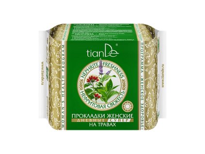 Dámske denné menštruačné vložky "Nefritová sviežosť "