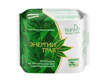 Denné menštruačné vložky "Energia bylín "