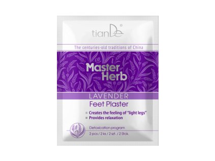 Levandulová náplasť na nohy