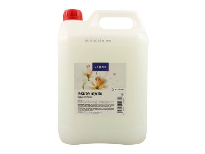VIONE TEKUTÉ MYDLO s bielou perleťou 5l kanister