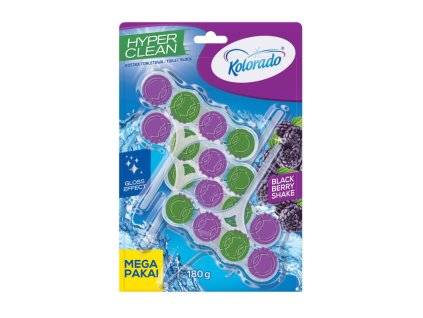WC blok Kolorado Hyper Clean BLACKBERRY SHAKE 4x45g