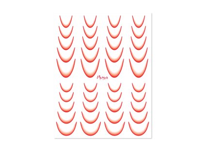 Moyra Vodolepka Ombre 06 Red