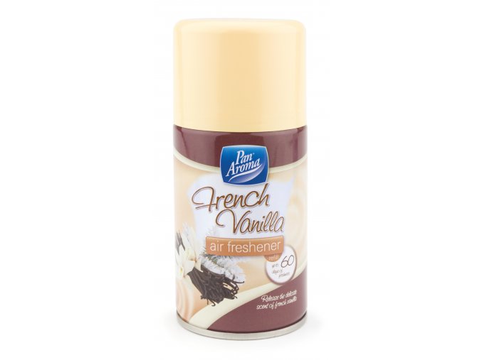 Osviežovač interiéru v spreji - PAN AROMA Fresh vanilka 250 ml - náhradná náplň