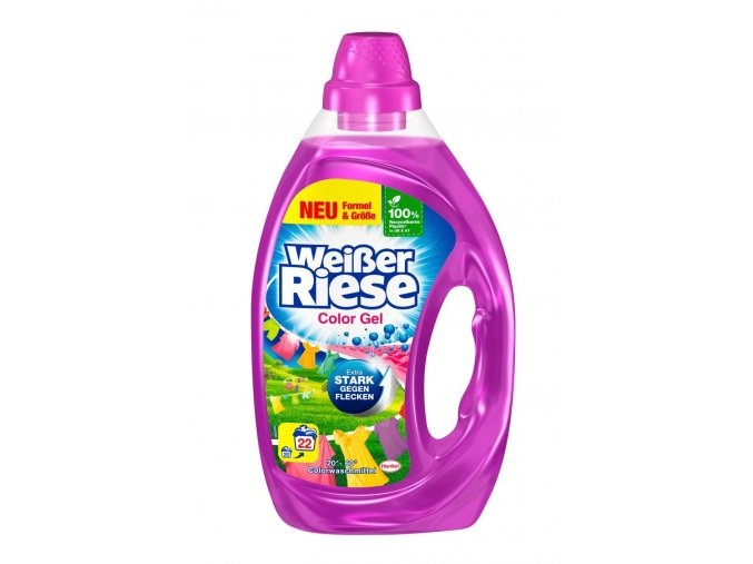 Prací gél Weisser Riese Color - 1,1l/22PD