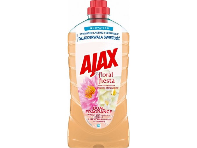 Ajax Dual Fragrance Water Lily & Vanilla - 1l