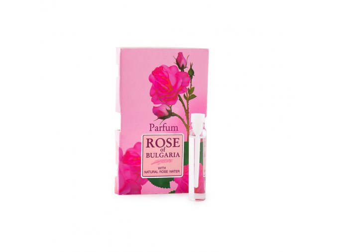 Dámsky parfum z ružovej vody vzorka Rose of Bulgaria 2,1 ml