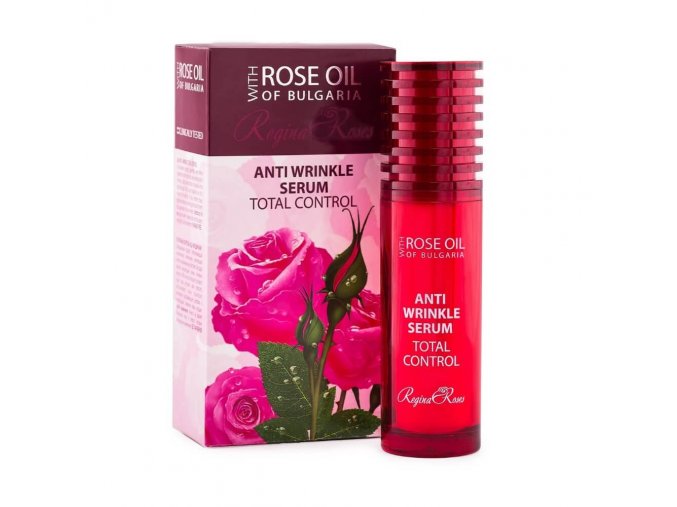 Pleťové sérum proti vráskam totálna kontrola s ružovým olejom Regina Roses 40 ml