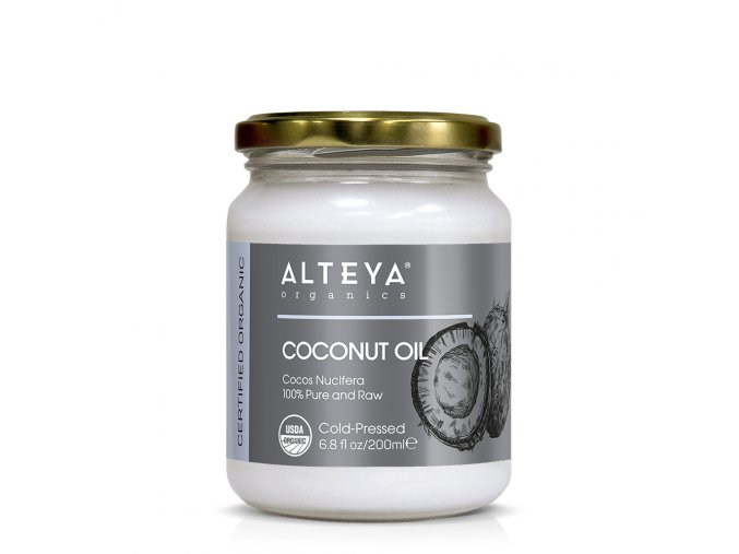 Kokosový olej 100% Alteya Organics 200 ml