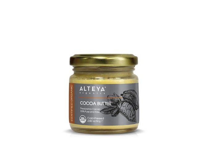 Kakaové maslo 100% Alteya Organics 80 g