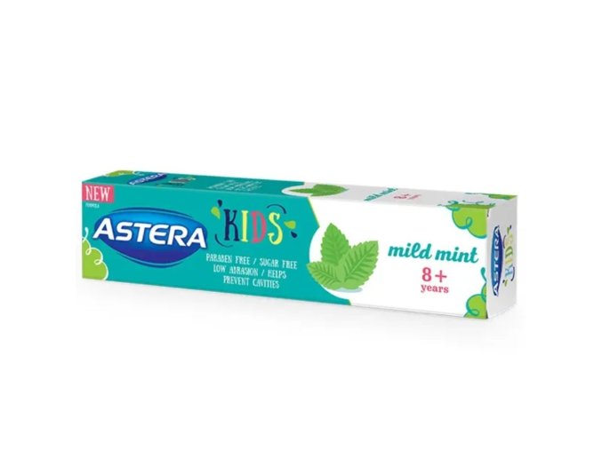 Zubná pasta 8+ Mäta Astera  KIDS Aroma 50 ml