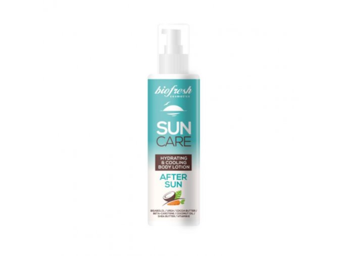 Hydratačné a ochladzujúce telové mlieko po opaľovaní Biofresh Sun Care 200ml