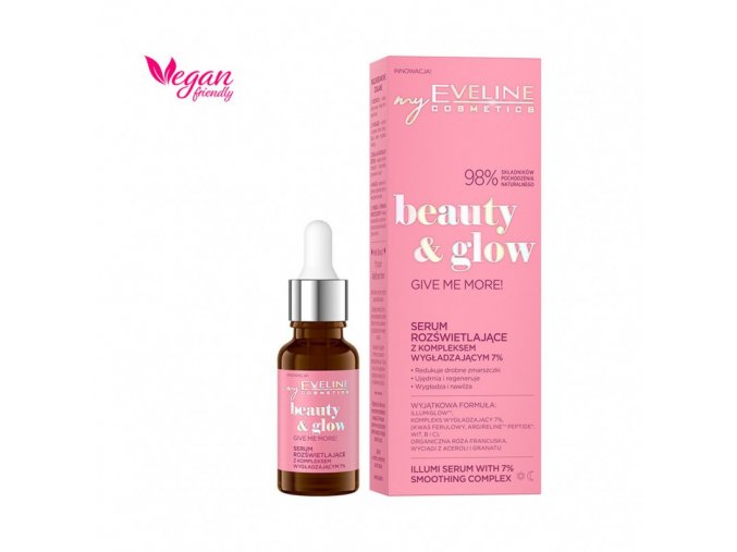 Beauty & Glow, GIVE ME MORE - rozjasňujúce sérum so 7% vyhladzujúcim komplexom