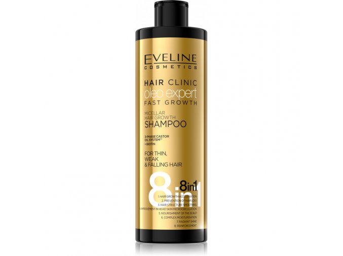 Hair Clinic - Oleo Expert 8v1 šampón posilňujúci rast vlasov
