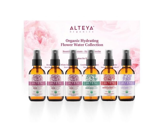 Sada kvetinových vôd Alteya Organics 6x60ml