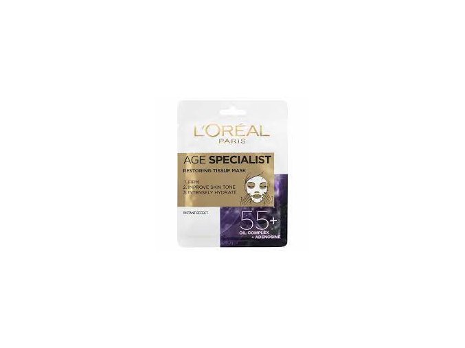 L'Oréal Paris textilná maska Age Specialist 55+